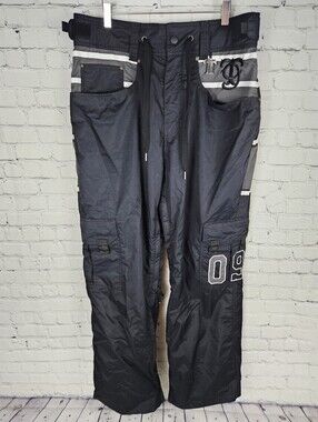 TECHNINE | zip pockets baggy cargo snowboard pants